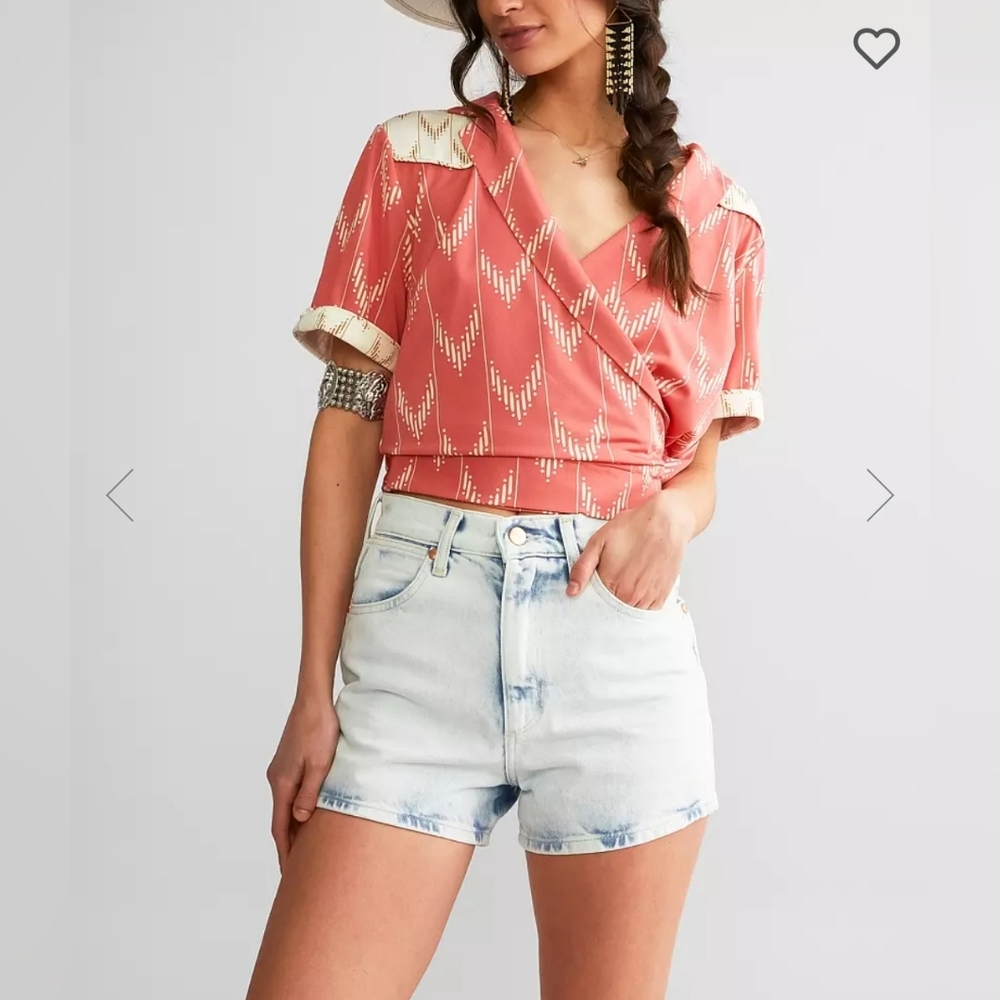 Wrangler Festival shirt high rise